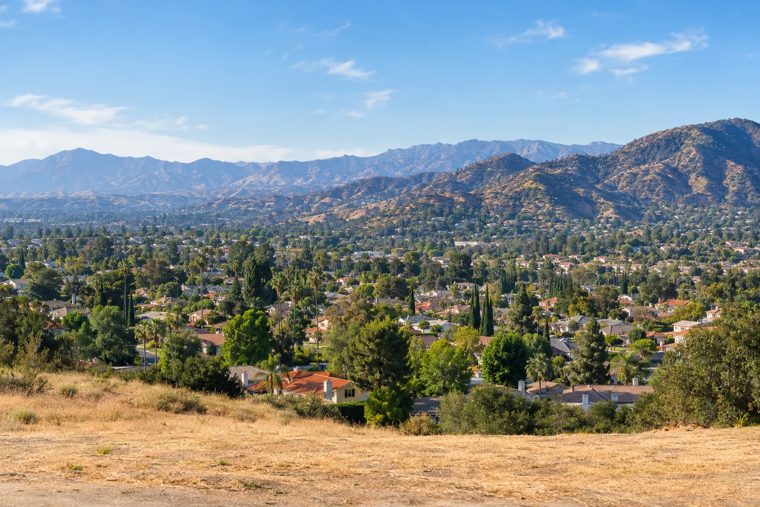 Illustrative San Fernando Valley regional scene
