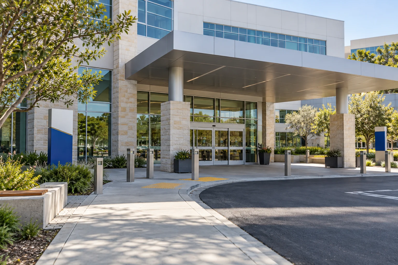 Illustrative healthcare property